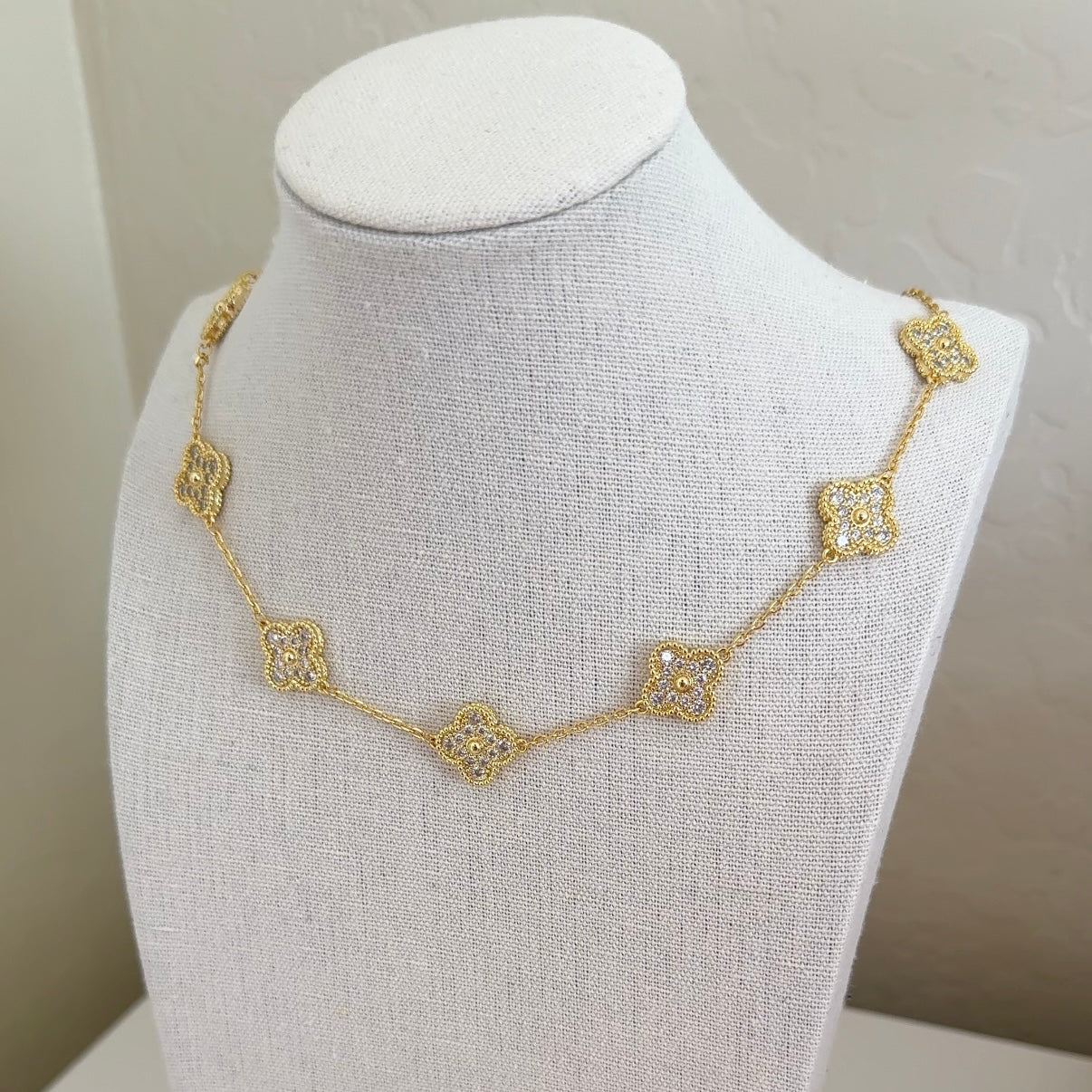 Lucky Necklace 14k Gold Plated
