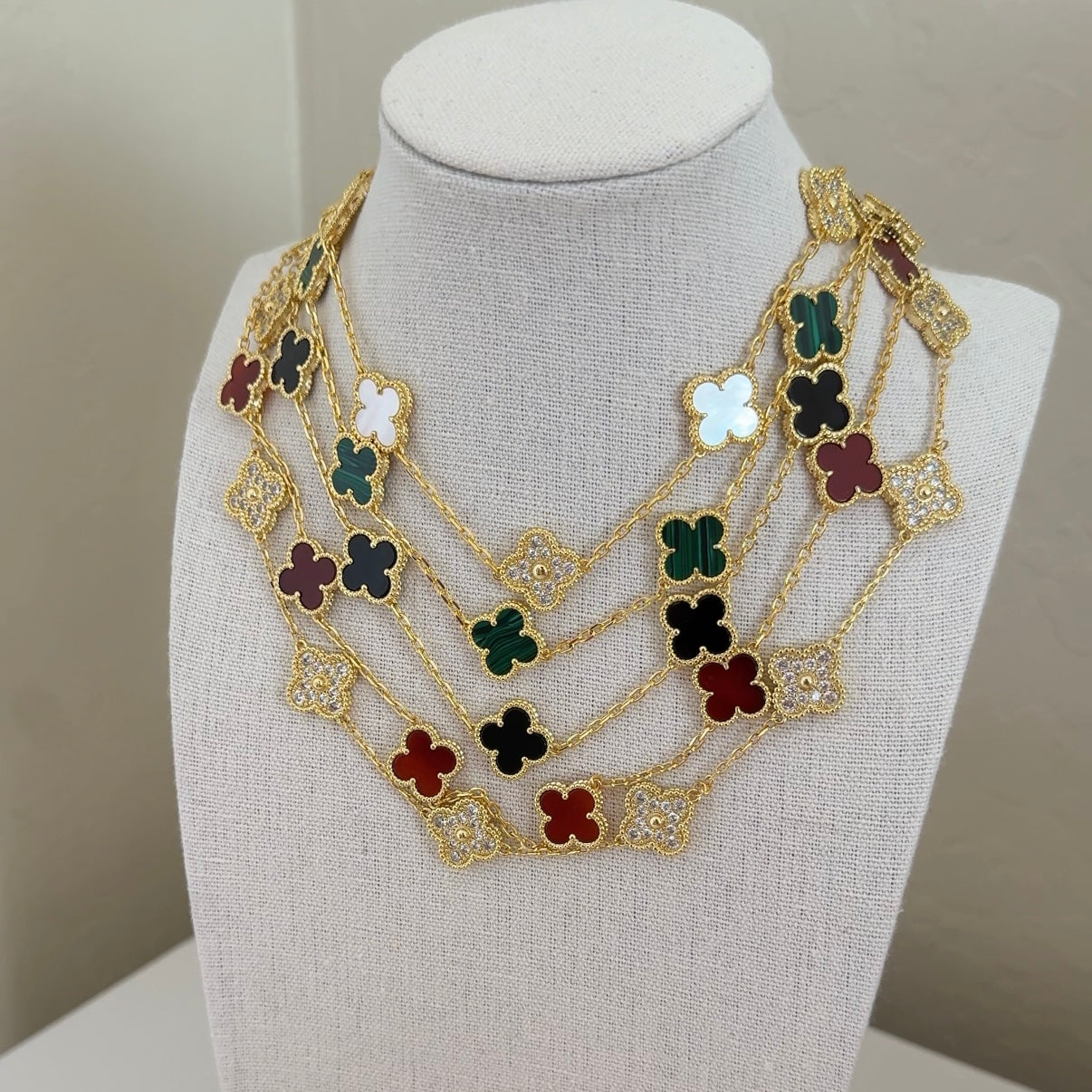 Lucky Necklace 14k Gold Plated