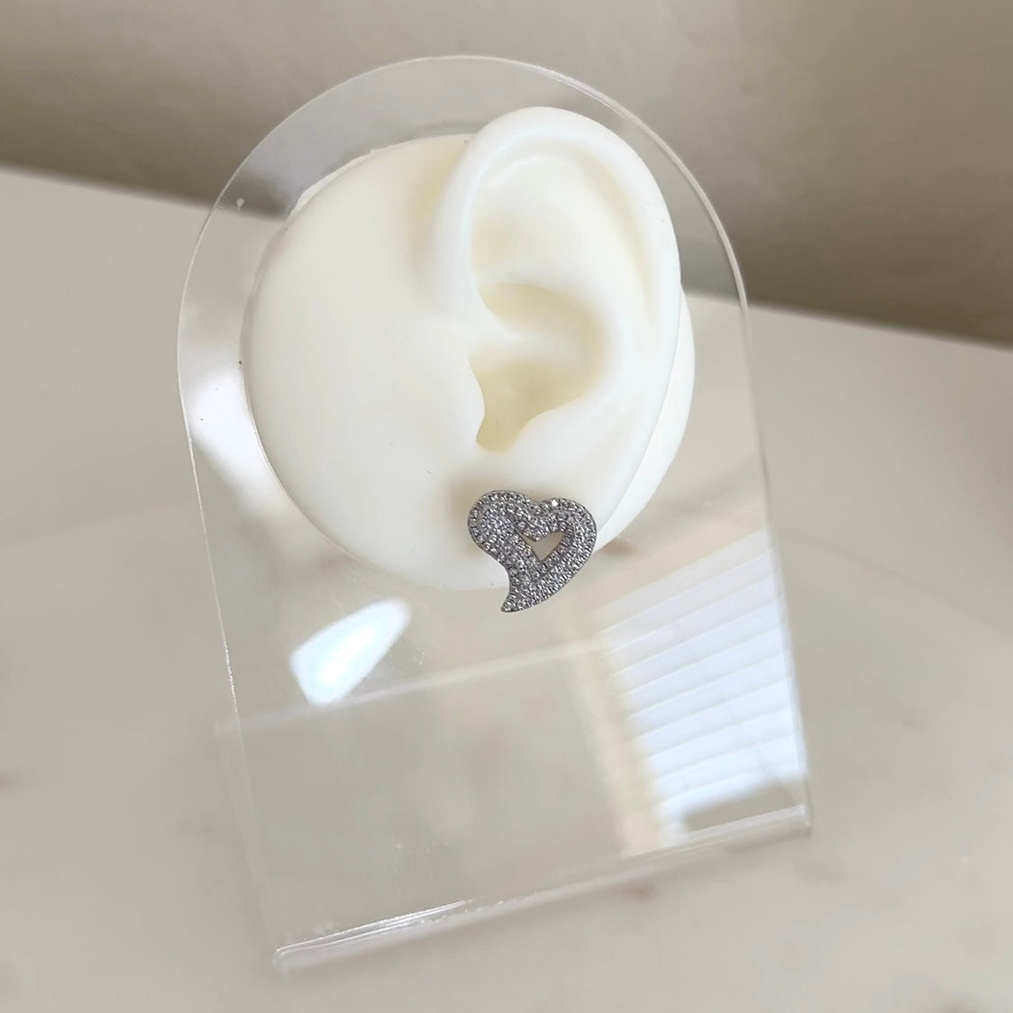 Heart Bling Earrings