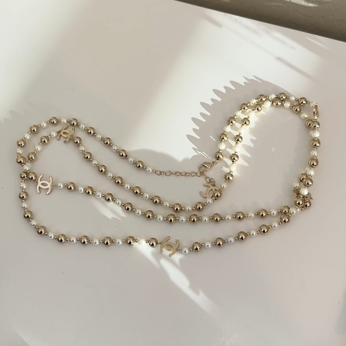 Pearl Long Necklace