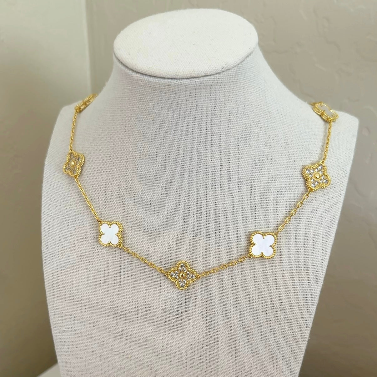 Lucky Necklace 14k Gold Plated