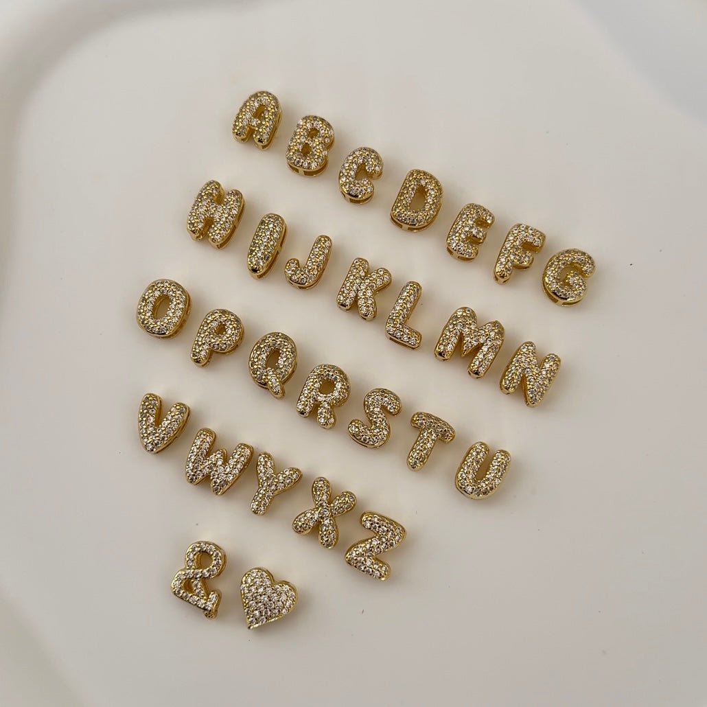 Bubble Letters Customizable Necklace