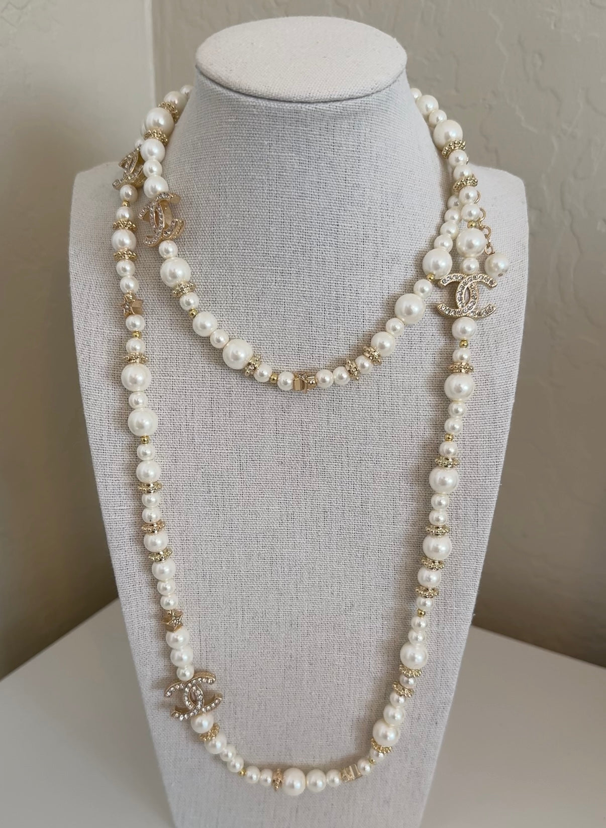 Long Pearl Necklace