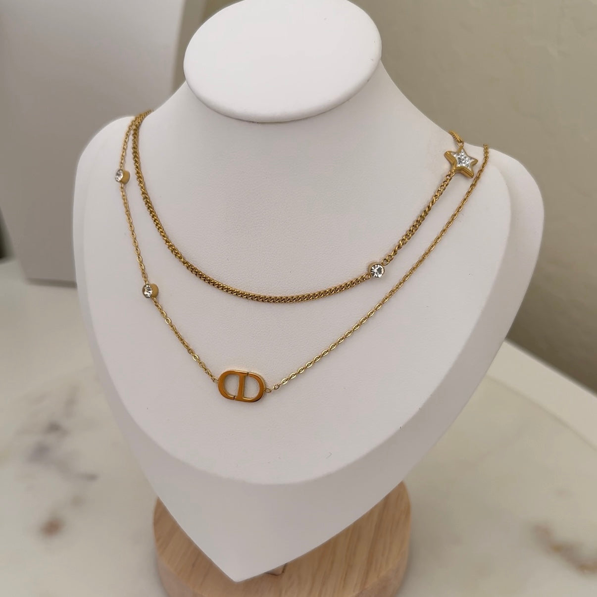 Dainty Double Necklace
