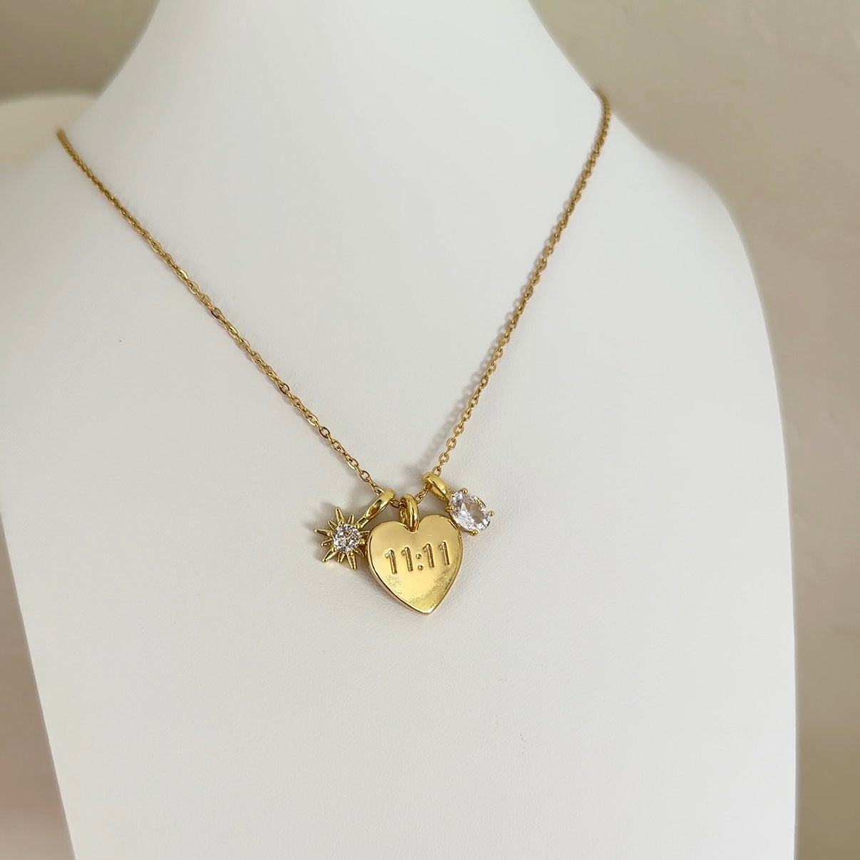 11:11 Necklace and Charms