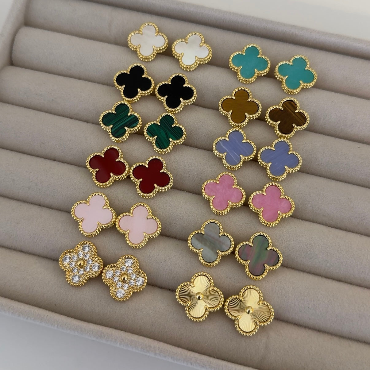 Lucky Earrings 14K Plated