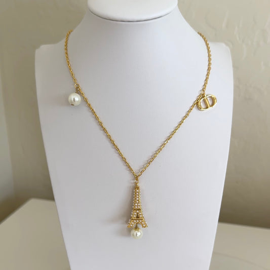 Eiffel Tower Necklace
