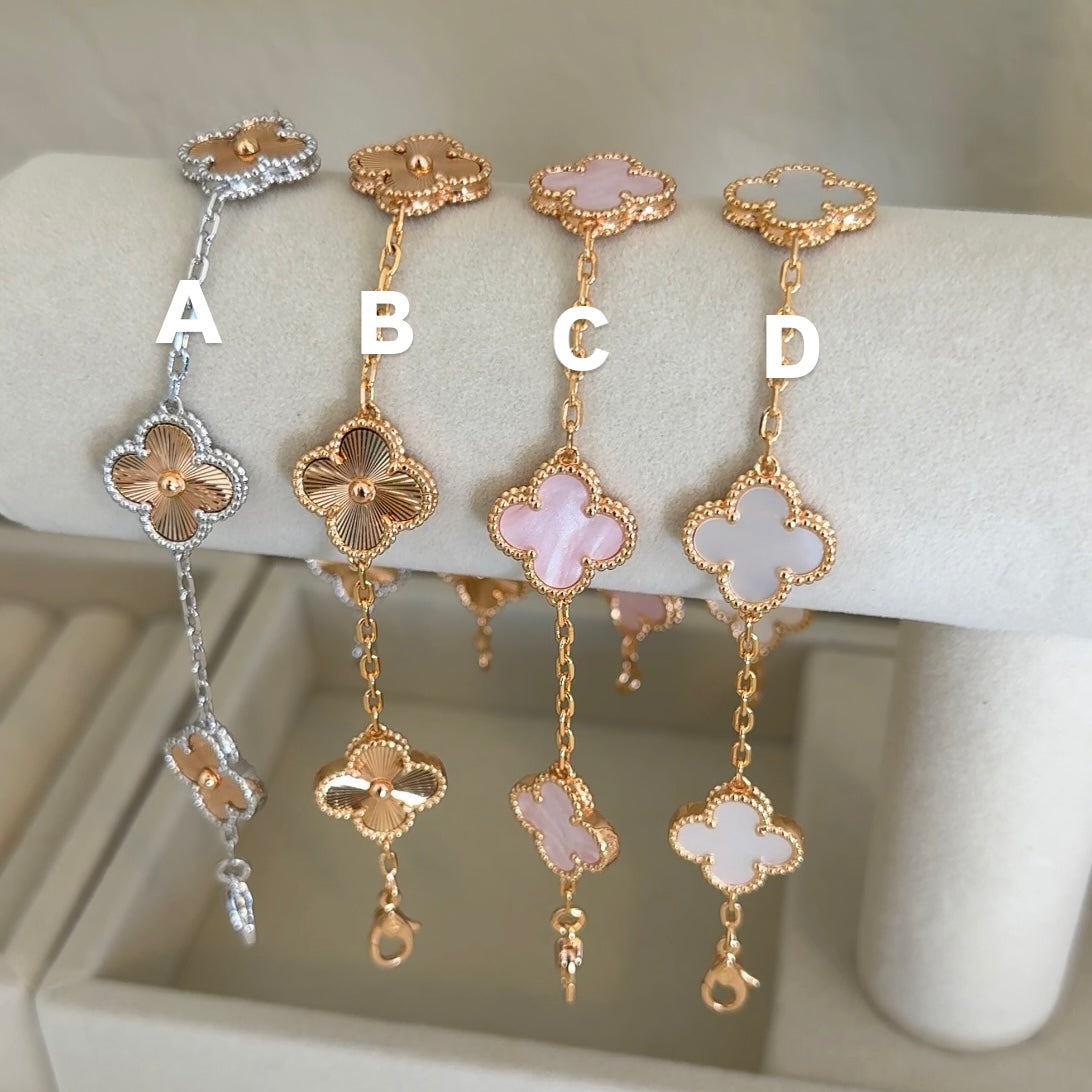 Lucky Bracelet Rose Gold Plated