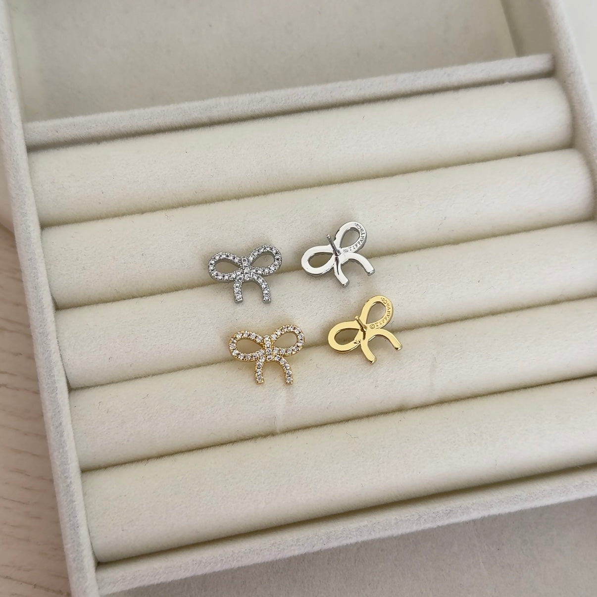 Dainty Bow Earrings
