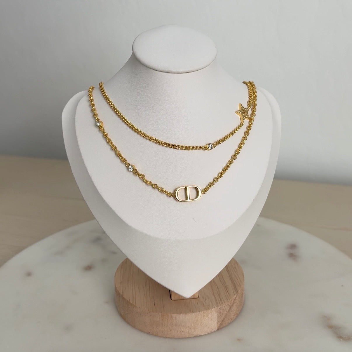 Double Chain Necklace