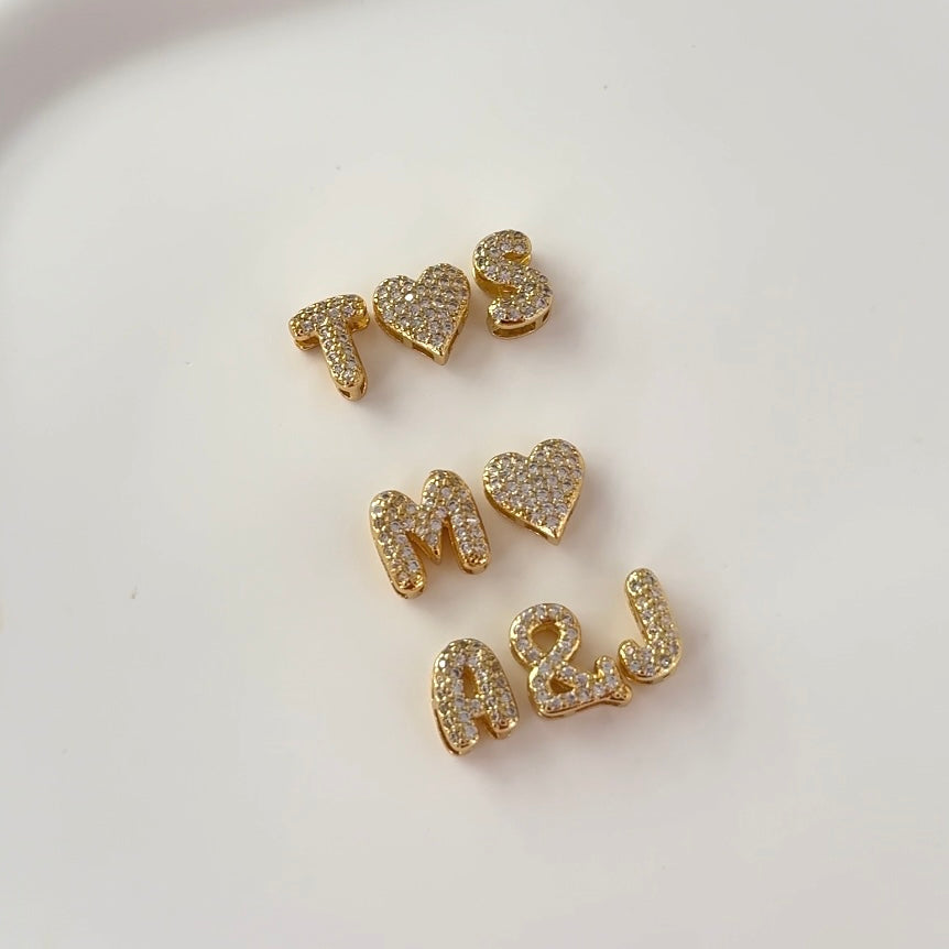 Bubble Letters Customizable Necklace