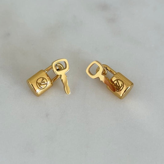 Lock Earrings