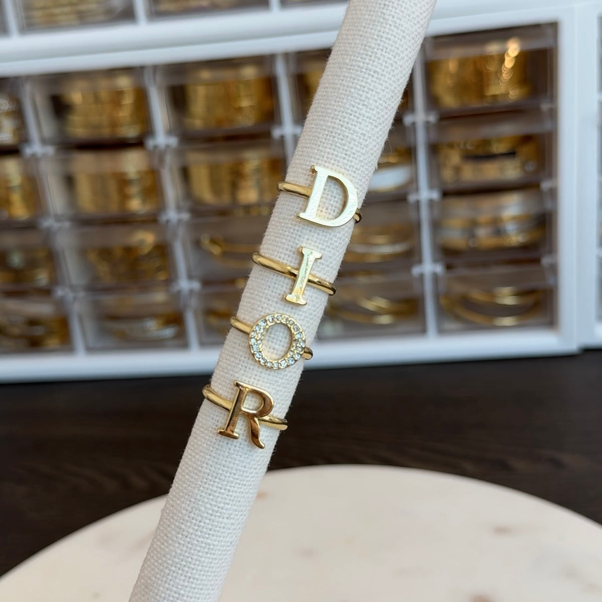 Set of 4 Adjustable Rings