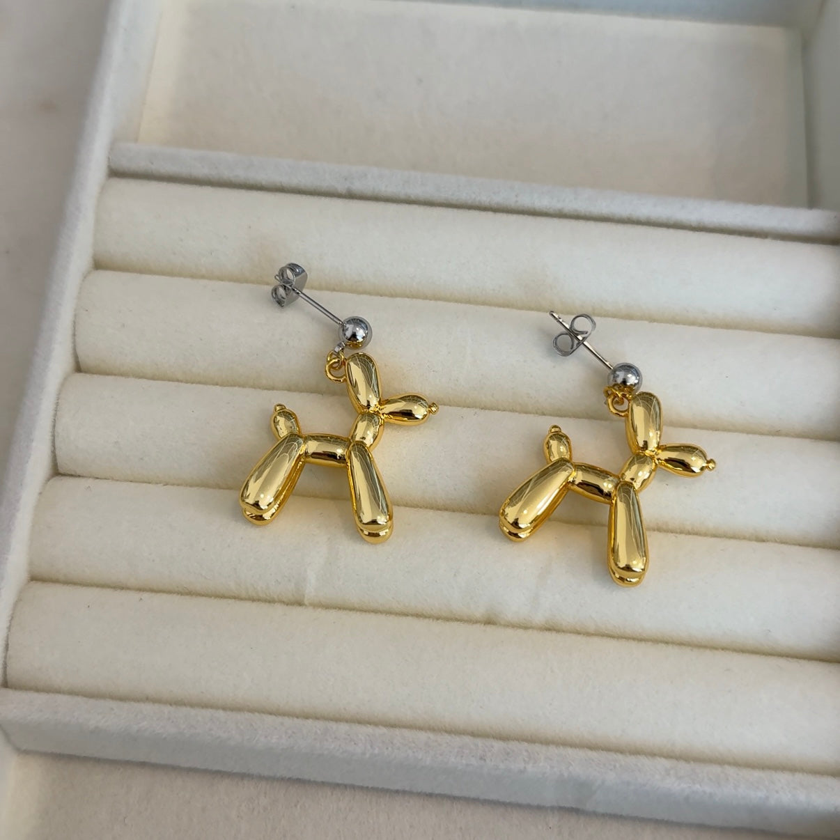 Balloon Dog Earrings