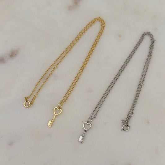 Key Dainty Necklace