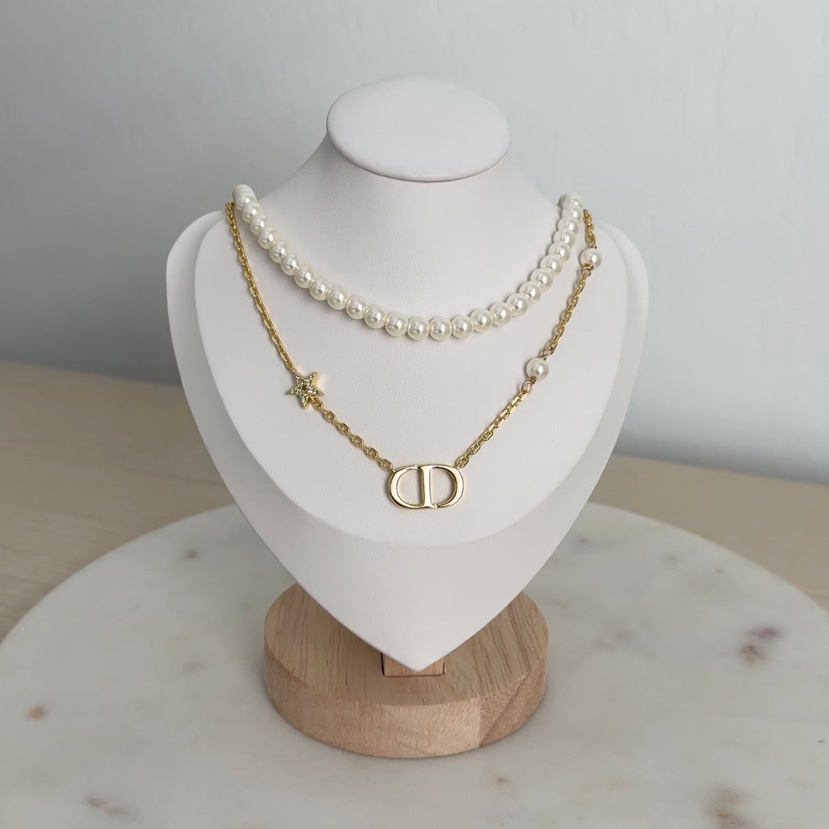 Pearl Jewels Double Necklace