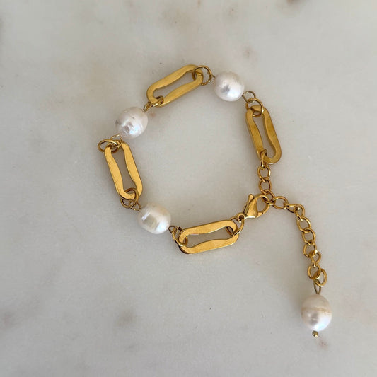 Pearl Chain Bracelet