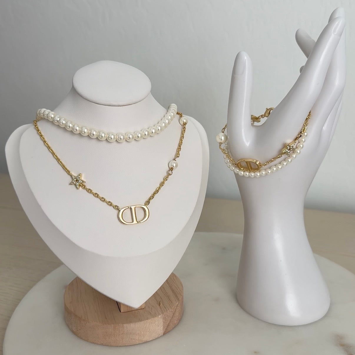 Pearl Jewels Double Necklace