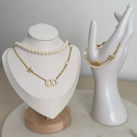 Pearl Jewels Double Necklace