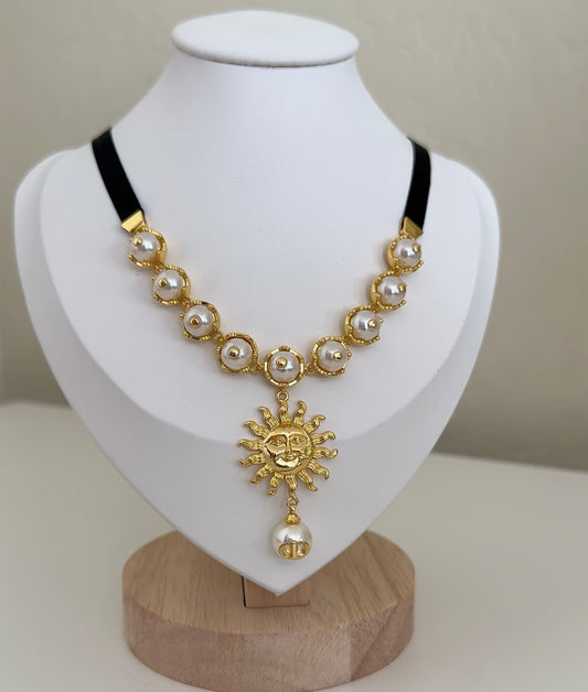 Sun necklace