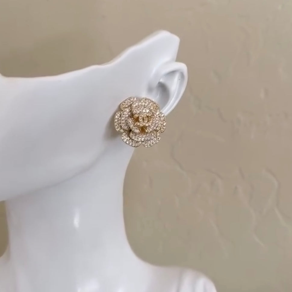 Statement Flower Earrings