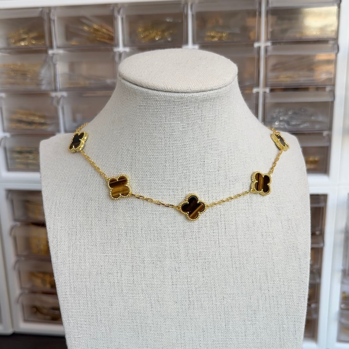 Lucky Necklace Gold Plated