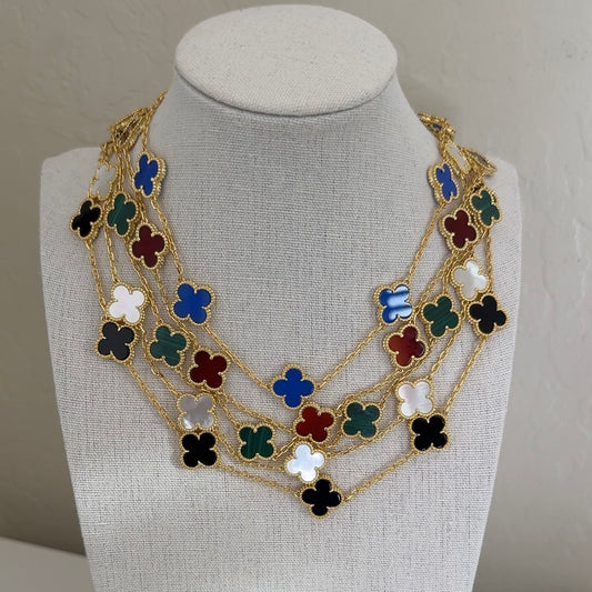 Lucky Necklace 14k Gold Plated
