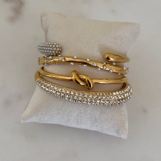 Pearl Bling Cuff