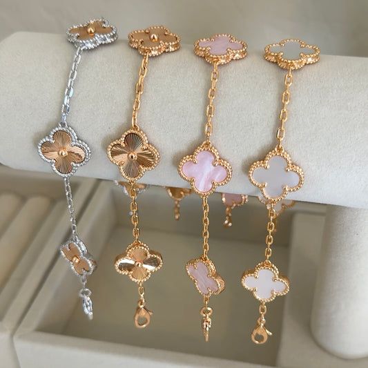 Lucky Bracelet Rose Gold Plated