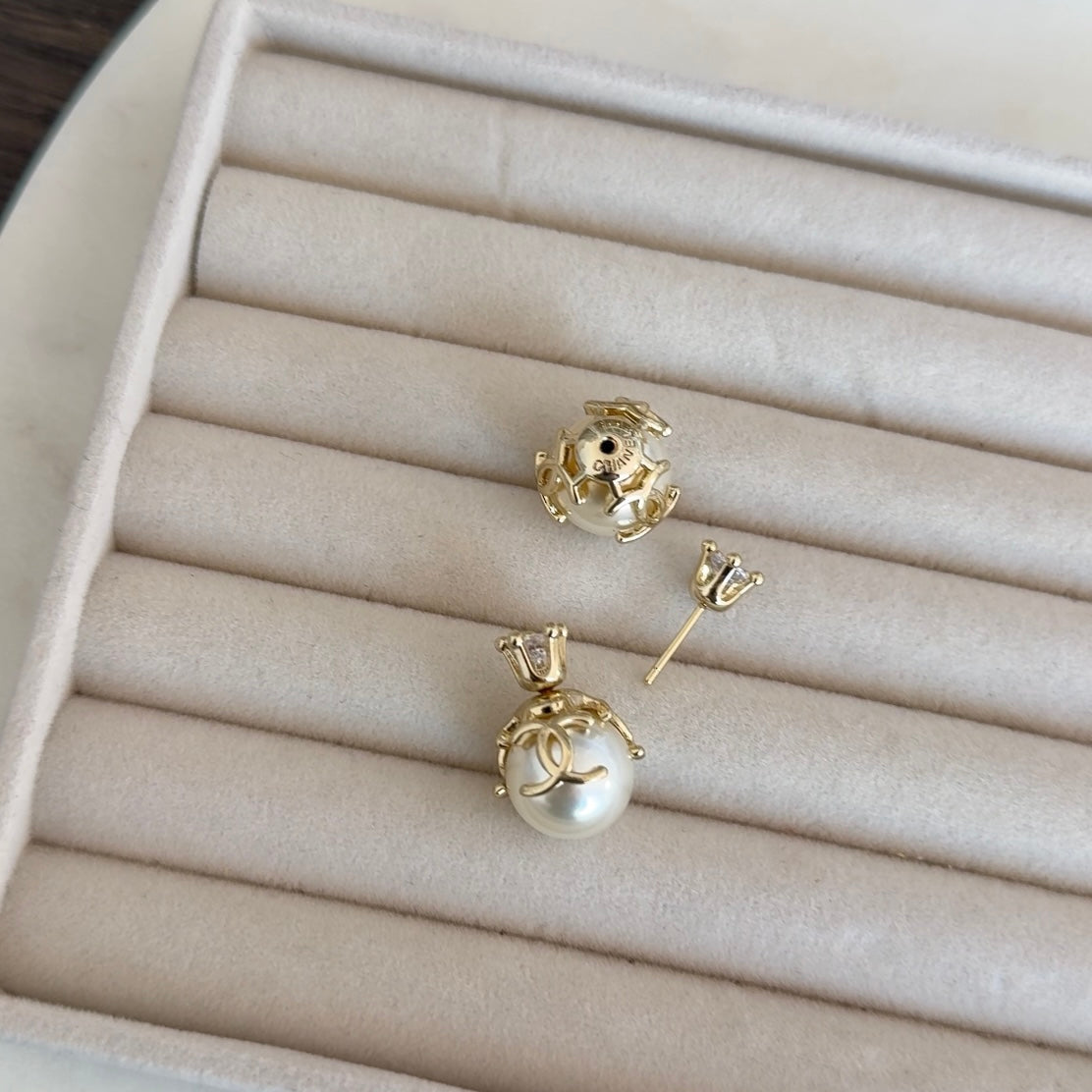 Pearl Stud Earrings