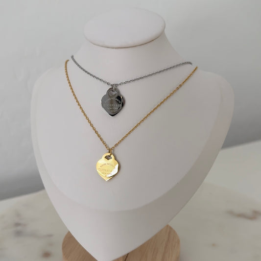 Heart Danity Necklace