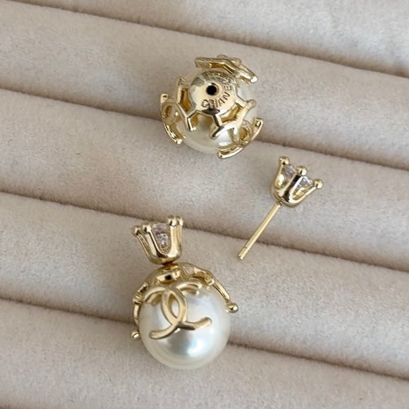 Pearl Stud Earrings