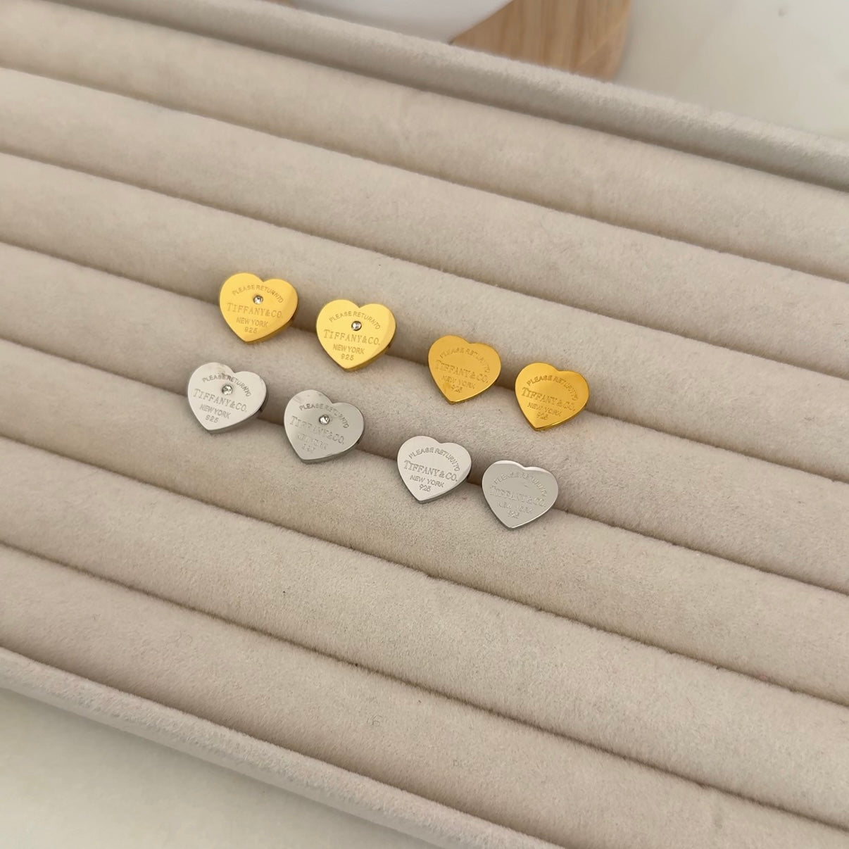 Small Heart Earrings