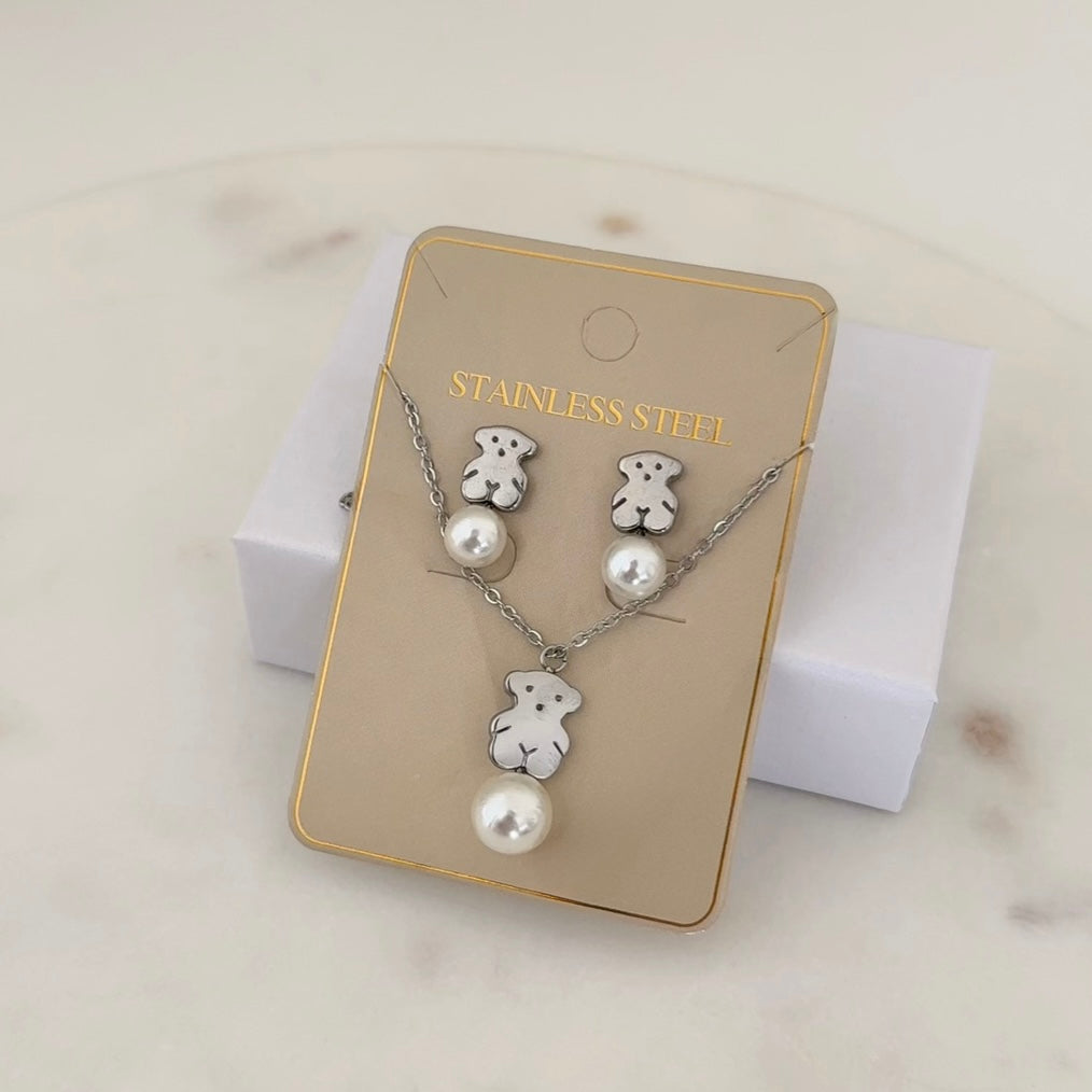 Bear Pearl Set