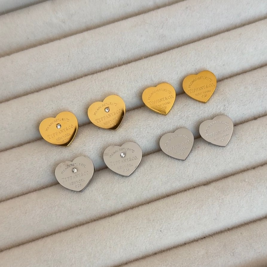 Small Heart Earrings
