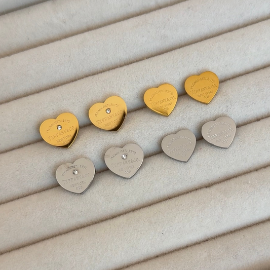 Small Heart Earrings
