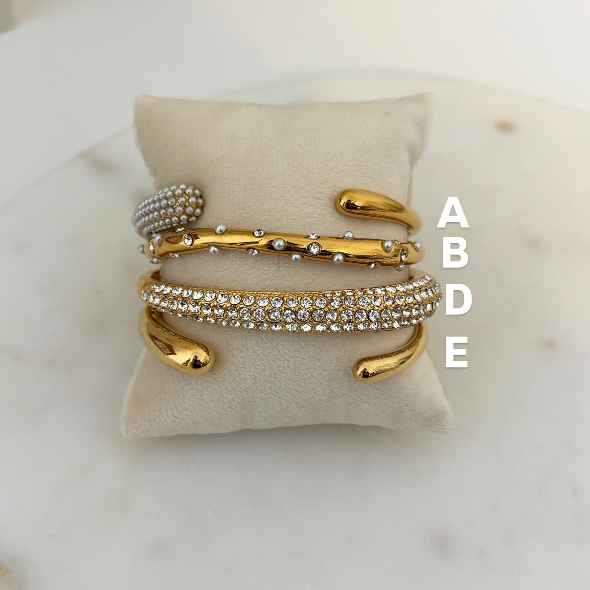 Pearl Bling Cuff