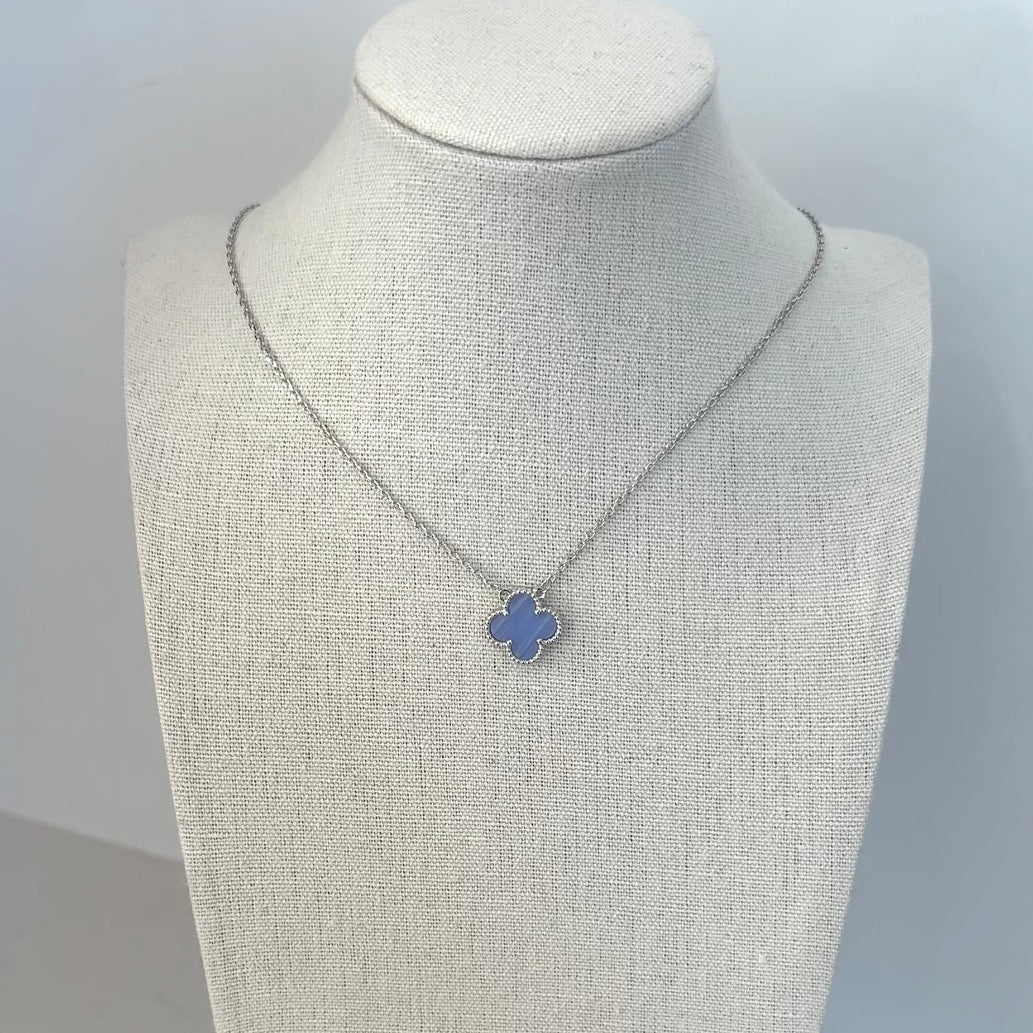 Lilac Lucky Necklace