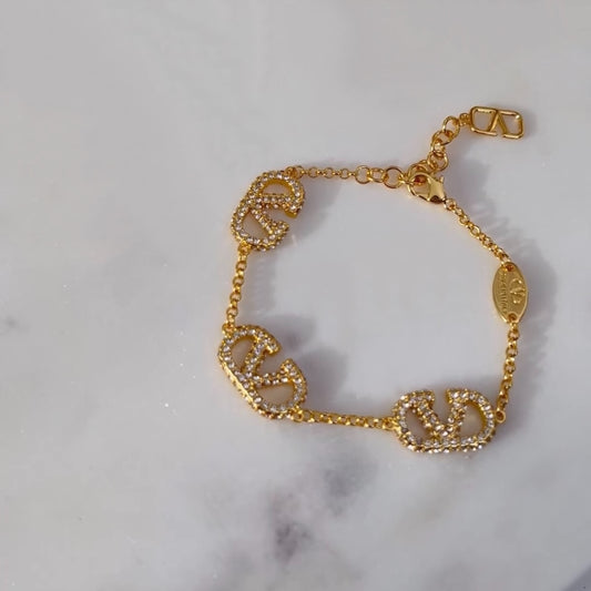 V Bling Bracelet